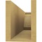 Ekena Millwork 6in. W x 8in. H x 28in. L Burlington Woodgrain TimberThane Rafter Tail, Primed Tan RFTUR06X08X28BURRCPR - alternate 5